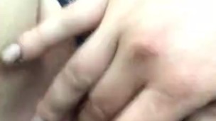 Fingerbang while driving 