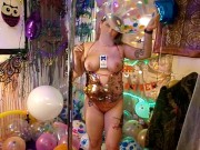 Looner Balloon Party! PT.1 100+Balloons B2p,Hump,Suck, Fucked&Pussy Stuffed Balloon/Inflatabe fetish 13/16