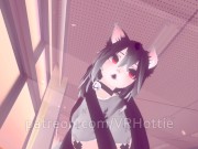 Teen Cat Girl Student Gets Nude & Face Rides You With Hidden Vibrator in Class POV Lap Dance 5/16