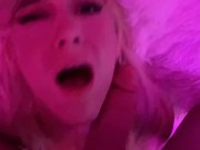 “Sky Luxxe’s Squirt Sessions” - HUGE FOUNTAIN SQUIRT | Gagging on Huge Dildo | Screaming Orgasms  16/16