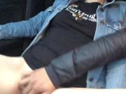 UBER driver was Fingering me and i gave him a Hot Blowjob and ate his Cum 9/16