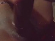 Playing with my chocolate BBC