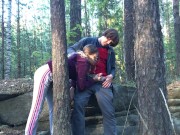 Sucked a Stranger in the Woods to Help Her - Public Sex 10/16