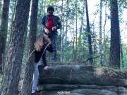 Sucked a Stranger in the Woods to Help Her - Public Sex 6/16