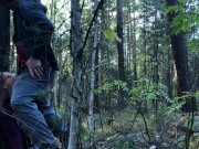 Sucked a Stranger in the Woods to Help Her - Public Sex 7/16