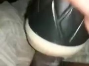 Nice Hot cum Dripping After Fucking My Fleshlight