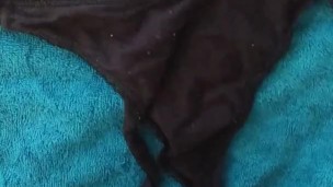 Omega13x cums all over his ex's panties