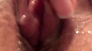 Creamy Swollen Pussy Clit POV