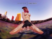 Fornite VR - Athleisure Assassin Pussygrind & Cowgirl [VR 4K UNCENSORED HENTAI] 3/16