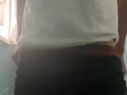 Pissing in the Morning and Then Masturbating