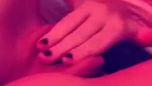 Fingering myself while thinking about you