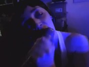 After our private party, I suck my cock until it explodes in load (2nd Part) 11/16