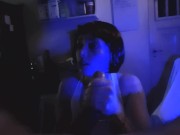 After our private party, I suck my cock until it explodes in load (2nd Part) 4/16