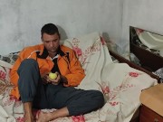 One evening I listen to the radio and taste an apple. 7/16