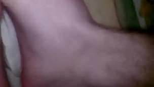 Артем дрочит член сам себе ногами self suck autofellatio self footjob 2015