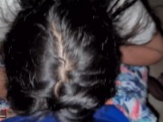 brunette tennie has risky sex at the balcony with unexpected squirt. Public sex and creampie 5/16