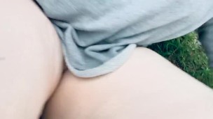 Sexy public masturbation