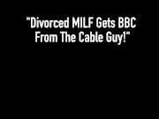 Dick Loving Sara Jay Fucks & Sucks The Big Dick Repair Man! 1/16