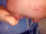Артем лижет ноги сам себе self suck autofellatio self footjob