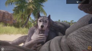 Wild Life / Rasha Wolf garota peluda pegando um pau grande