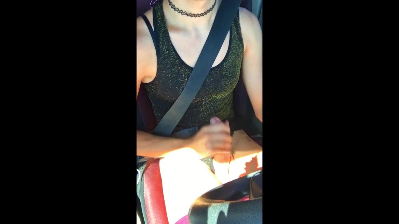 trans having fun at the lake and busting a load on a trail. gets ...