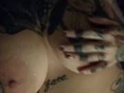 Big ass tatted up boobies