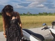 PEE during Bike ride