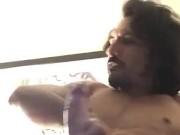 POV big dick leg shaking solo male cumshot 3/16