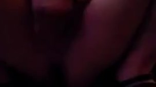 Try not to cum from wet squirting pussy play