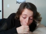 Step sister Sophie gets Facial instead of 