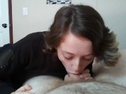 Step sister Sophie gets Facial instead of 
