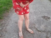 ⭐ Alice - Desperate Public Pee Squat - Because I like peeing outdoors ;)