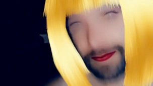 Sc FemBoi Kyla Butler 'Blondie Rides Dildo'