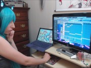 Hatsune Miku and Her Hitachi by AndromedaNeko 1/16