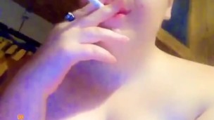 Shmokin hot BBW smokin for daddy