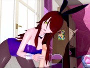 BUNNY GIRL FOOD WARS!: SHOKUGEKI NO SOMA RINDO KOBAYASHI 3D HENTAI 1/16