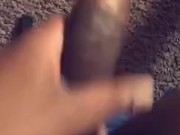 Stroking my Long Dick