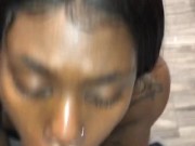 Gorgeous Ebony Giving Pretty Head 15/16