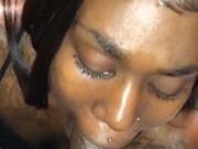 Gorgeous Ebony Giving Pretty Head 8/16