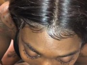 Gorgeous Ebony Giving Pretty Head 9/16