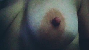 Saggy slut training tit