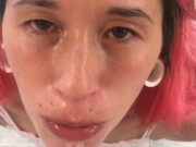 Nora Redmain - My very first video - I love being throated TRAILER