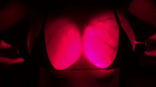 My Glow In The Dark Tits! 