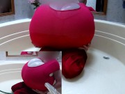 WWM - Large Shirt Mega Bosom Fill to Burst Inflation