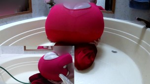 WWM - Large Shirt Mega Bosom Fill to Burst Inflation