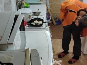 Pancakes with apple. 11/16