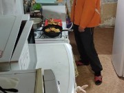 Pancakes with apple. 16/16