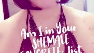 [ TRANNY SMALL TITS ] __ Am I in Your FAVORITEs list?