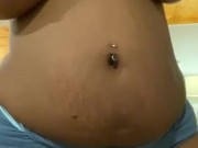 Getting dressed and dancing on my Hubby with my Saggy Boobs 14/16