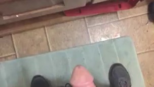 Dumb 18 y/o smacks cock